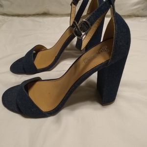 Brash DENIM heels